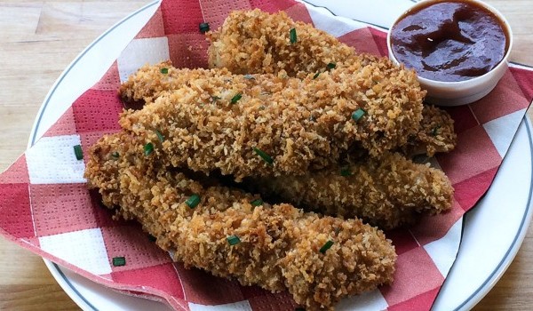 Crispy Baked Chicken Fingers