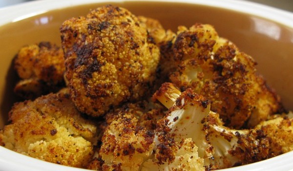 Smoky & Spicy Roasted Cauliflower