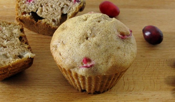 Apple Cranberry Muffins