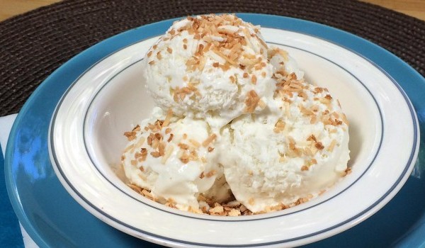 Easy Coconut Sherbet