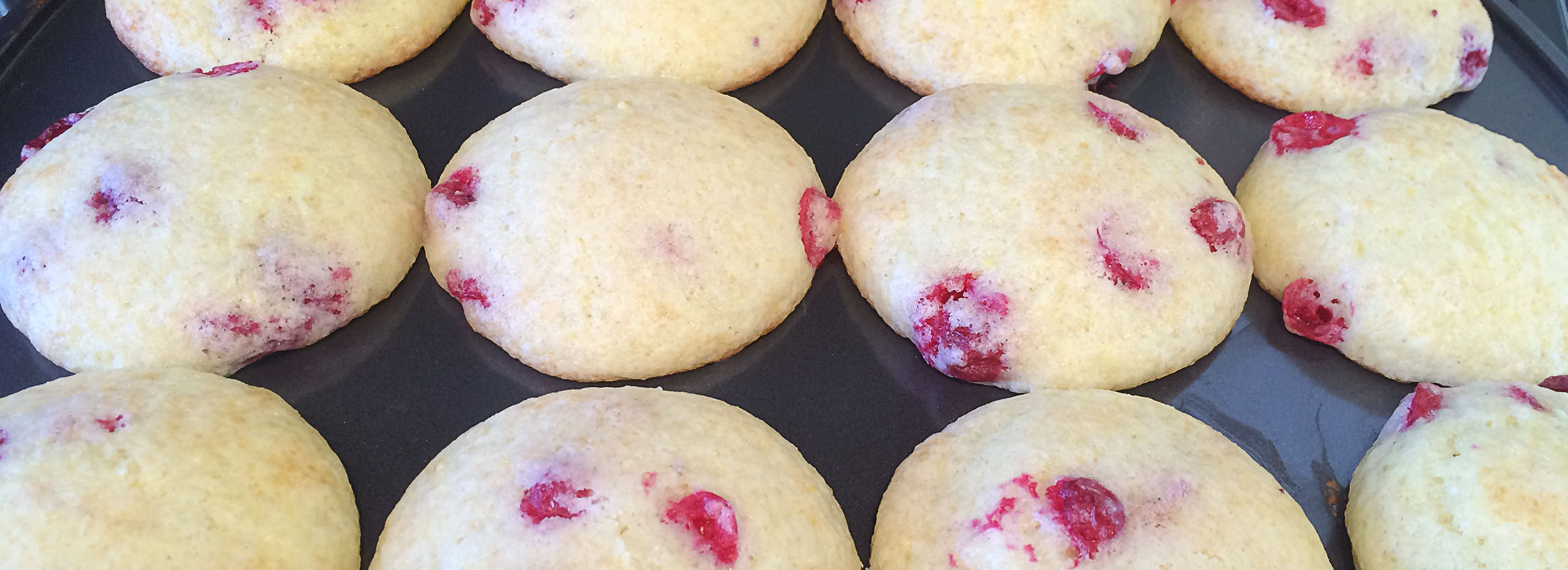 Lemon Cranberry Muffins