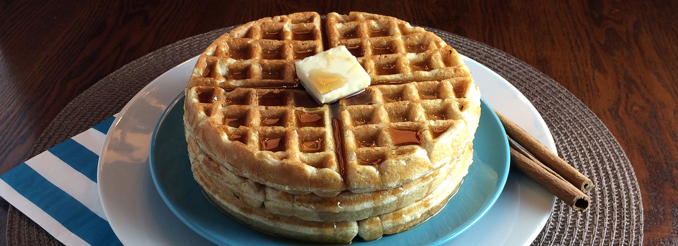 Cinnamon Waffles